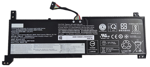 PC batteri Erstatning for Lenovo L20L2PF0 
