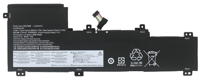 bateria do portátil substituição para Lenovo L20M4PE1 