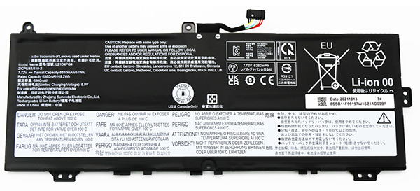 Laptop baterya kapalit para sa Lenovo L21D4PG4 
