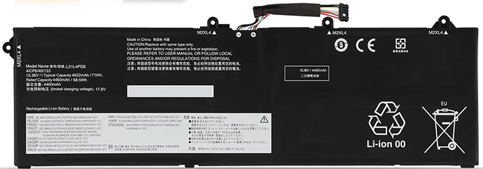 Laptop baterya kapalit para sa Lenovo ThinkBook-16-G4 IAP 
