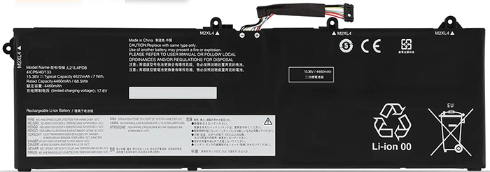 Laptop Battery Replacement for LENOVO ThinkBook-16-G4 ARA 