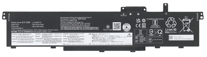 Laptop baterya kapalit para sa LENOVO ThinkPad-P16-Gen1 Laptop baterya kapalit para sa LENOVO ThinkPad-P16-Gen1