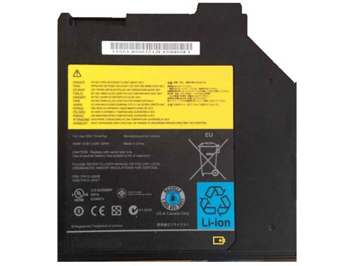 PC batteri Erstatning for Lenovo 45N1041 