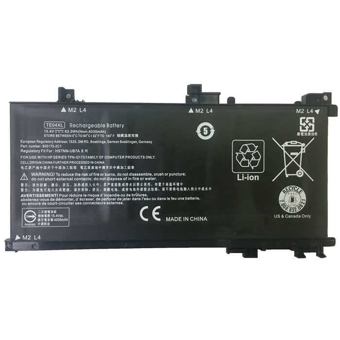 bateria do portátil substituição para hp Omen-15-AX213NG 