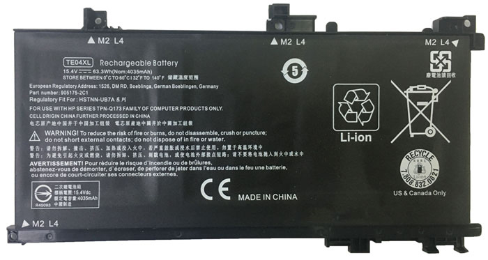 Laptop Battery Replacement for hp Omen-15-AX213NG 