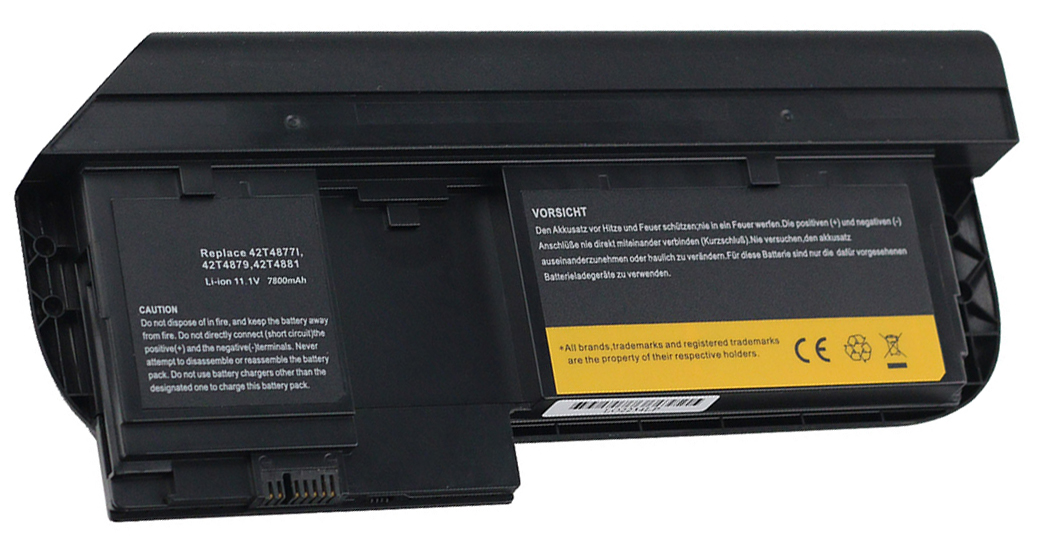 bateria do portátil substituição para lenovo 42T4877l 