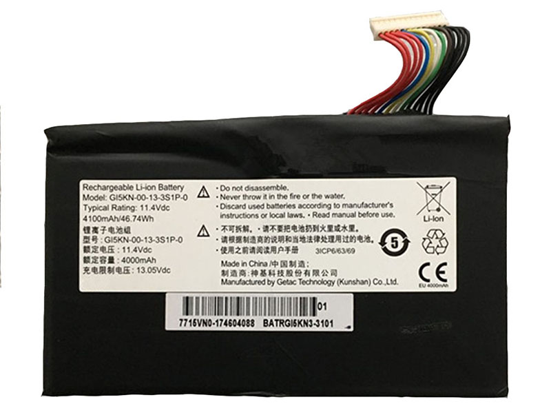 bateria do portátil substituição para HASEE Z7M-i7-R0Z7M-SL7-D2 