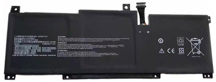 komputer riba bateri pengganti MSI Prestige-14-i7-10710U 