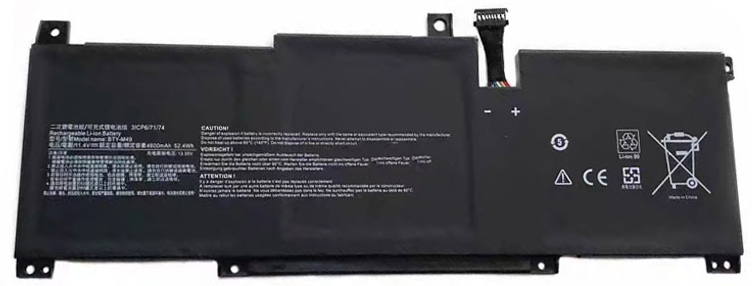 Laptop baterya kapalit para sa MSI MS-14C1 Laptop baterya kapalit para sa MSI MS-14C1