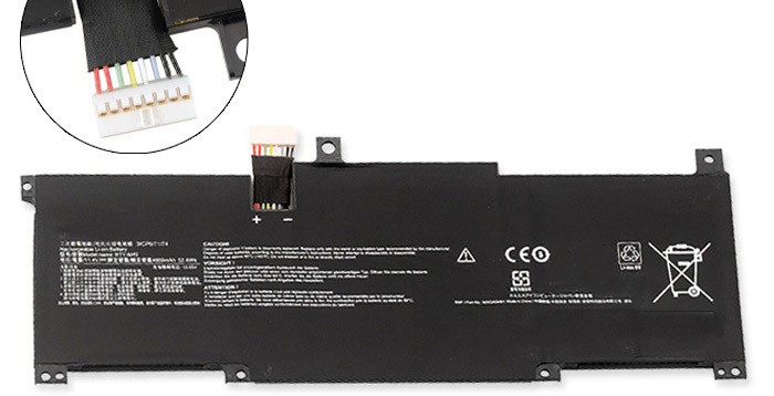 Laptop Battery Replacement for MSI Prestige-14-A10RAS 