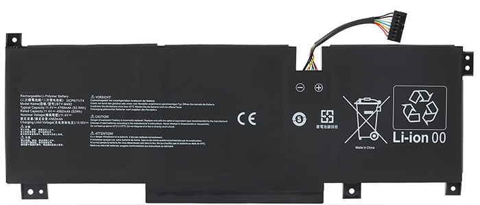 Laptop baterya kapalit para sa MSI Pulse-GL76-11UDK-068TH Laptop baterya kapalit para sa MSI Pulse-GL76-11UDK-068TH