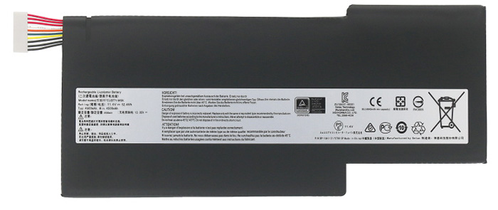 PC batteri Erstatning for MSI MS-16K3 