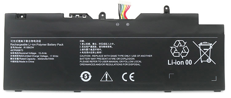 bateria do portátil substituição para XIAOMI Redmi-Pro-15-R5 