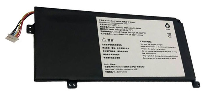 PC batteri Erstatning for MECHREVO S1-Pro-01 
