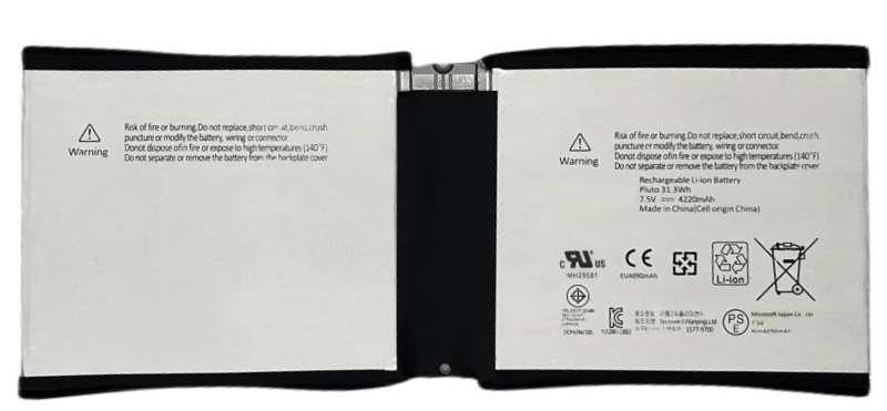 batérie notebooku náhrada za MICROSOFT Surface-RT2-1572-Tablet batérie notebooku náhrada za MICROSOFT Surface-RT2-1572-Tablet