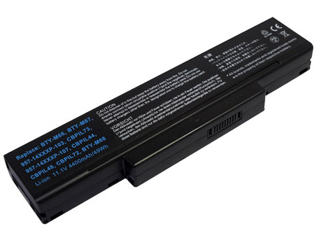 Baterai laptop penggantian untuk MSI GX623X 
