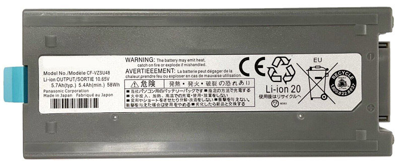 bateria do portátil substituição para Panasonic CF-19R1FEG1M 