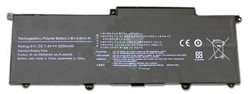 PC batteri Erstatning for samsung 900X3D 