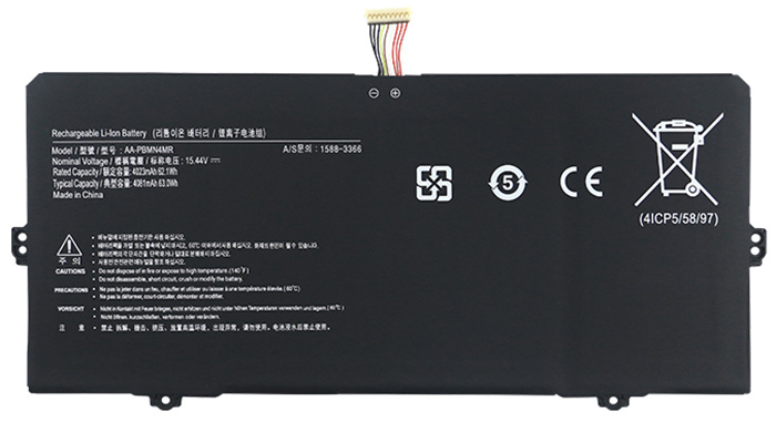 Laptop Battery Replacement for SAMSUNG AA-PBMN4MR 