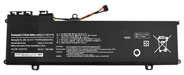 PC batteri Erstatning for samsung NP880Z5E-X01CH 