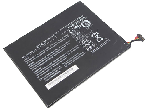 bateria do portátil substituição para TOSHIBA Excite-Pro-AT300 