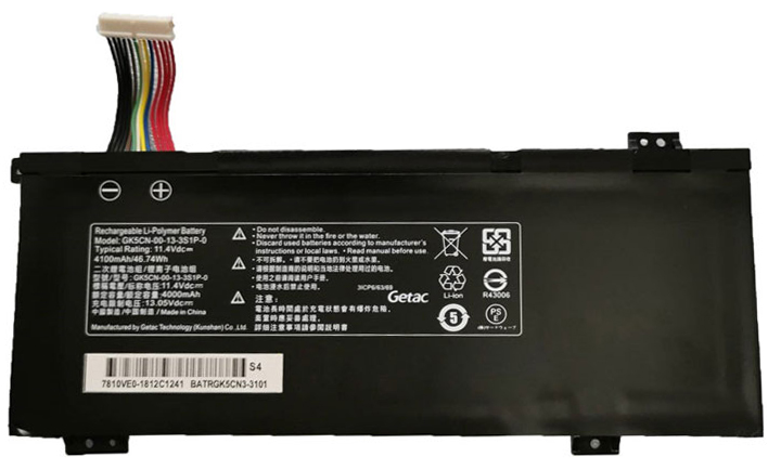 Laptop Battery Replacement for MACHENIKE X9Ti Laptop Battery Replacement for MACHENIKE X9Ti