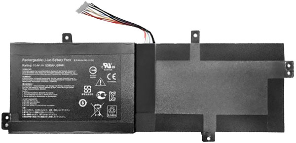 PC batteri Erstatning for THUNDEROBOT 911-Targa-T6c 