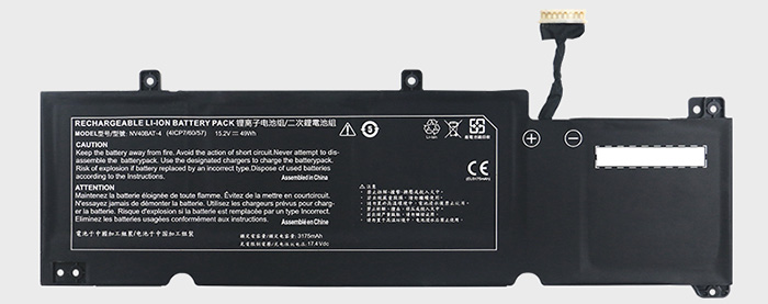 bateria do portátil substituição para THUNDEROBOT IGER-S1 