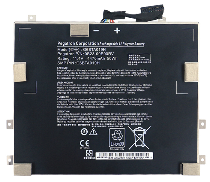 Baterie Notebooku Náhrada za WACOM G6BTA019H Baterie Notebooku Náhrada za WACOM G6BTA019H