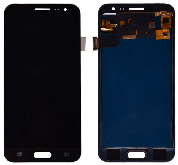 Mobiltelefon skjerm Erstatning for SAMSUNG Galaxy-J3(2016) 