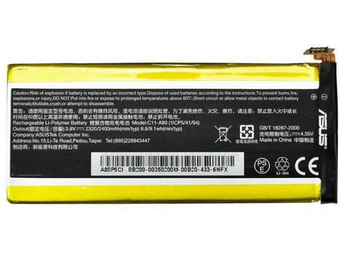 PC batteri Erstatning for Asus PadFone-Infinity-A80 