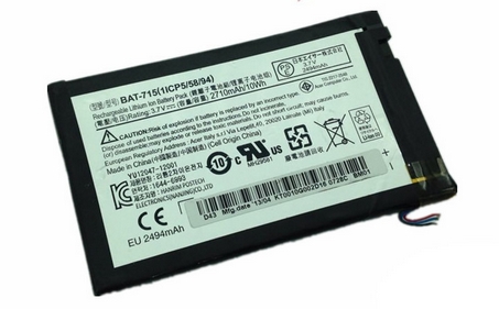 PC batteri Erstatning for acer BAT-715 