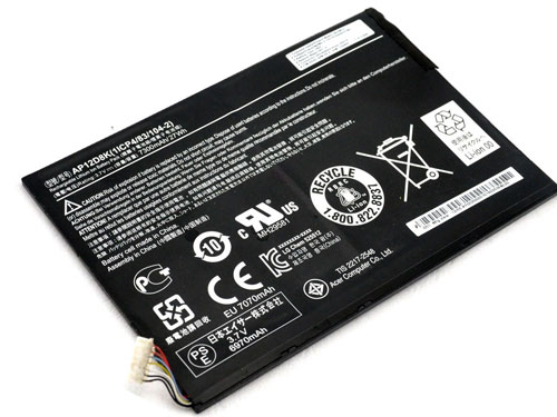 Baterai laptop penggantian untuk acer AP12D8K 