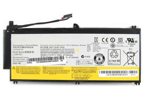 bateria do portátil substituição para LENOVO L13L1P21 