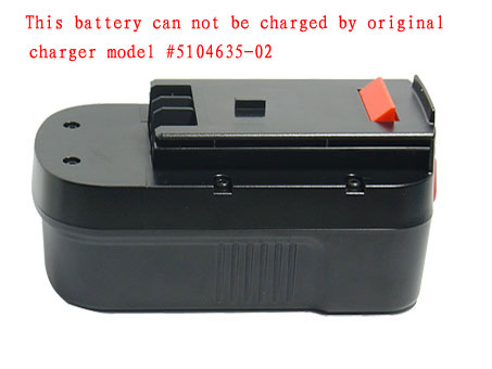 Cordless Drill Battery Replacement for BLACK & DECKER NPP2018 