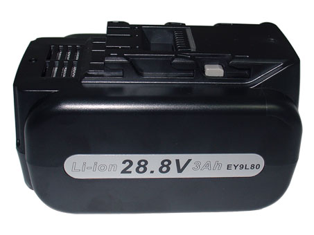 Elektroverktøy-batteri Erstatning for PANASONIC EY9L80B 
