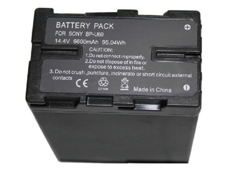 Camcorder Battery Replacement for SONY BP-U60 