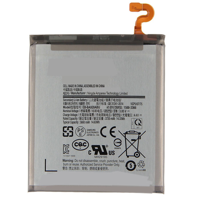 Mobile Phone Battery Replacement for Samsung EB-BA920ABU Mobile Phone Battery Replacement for Samsung EB-BA920ABU