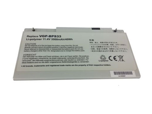 OEM Battery Replacement for SONY VGP-BPS33